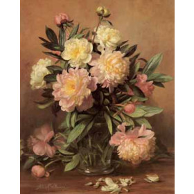 Albert Williams - Pink and White Peonies