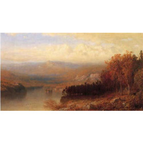 Alexander Helwig Wyant - Adirondack Scene in Autumn