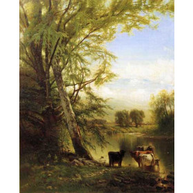 Arthur Parton - Pastoral Landscape