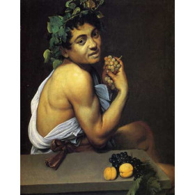 Caravaggio, Michelangelo Merisi da - Self Portrait as Bacchus (Suck Bacchus or Satyr with Grapes)