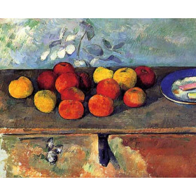 Cezanne, Paul - Apples and Biscuits