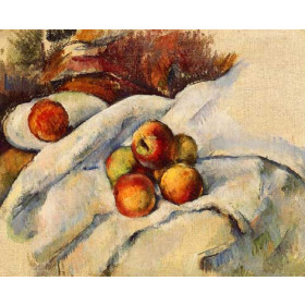 Cezanne, Paul - Apples on a Sheet