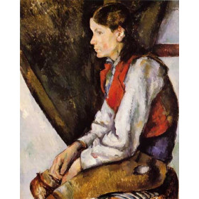 Cezanne, Paul - Boy in a Red Vest