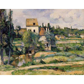 Cezanne, Paul - Mill on the Couleuvre at Pontoise