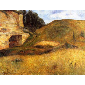Gauguin, Paul - Chou Quarry, Hole in the Cliff