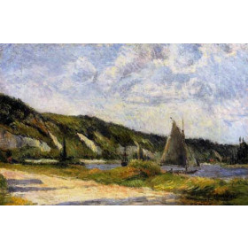 Gauguin, Paul - The Cliffs of Le Bouille