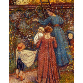 Georges Lemmen - Picking Fruit