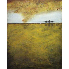 Grey Gold Landscape