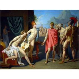 Ingres - Achilles Greets the Ambassadors of Agamemnon