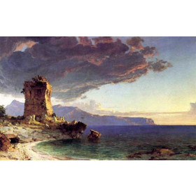 Jasper Francis Cropsey - The Isle of Capri