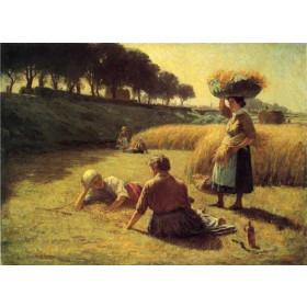John Ottis Adams - Gleaners at Rest (Nooning)