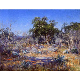 Julian Onderdonk - A January Day in the Brush Country