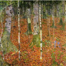 Klimt, Gustav(Austria) - Birch Forest