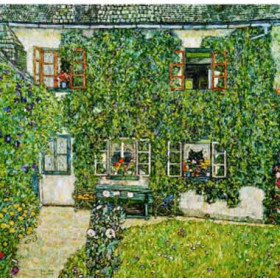 Klimt, Gustav(Austria) - Forsthaus in Weissenbach Am Attersee
