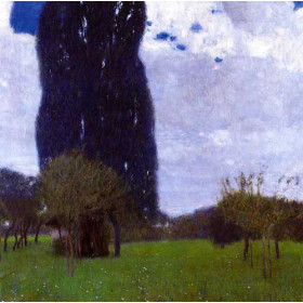Klimt, Gustav(Austria) - The Tall Poplar Trees II
