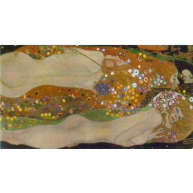 Klimt, Gustav(Austria) - Water Serpents II