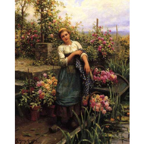 Knight, Daniel Ridgway(USA) - The Flower Boat