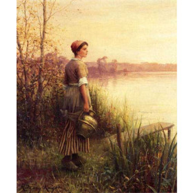 Knight, Daniel Ridgway(USA) - The Golden Sunset