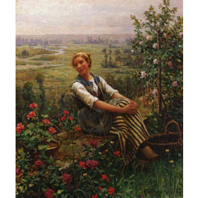 Knight, Daniel Ridgway(USA) - Woman at Rest
