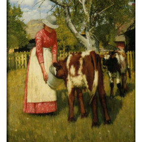 La Thangue, Henry Herbert - First Meal