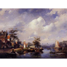 Leickert, Charles Henri - Lomer