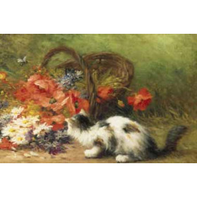 Leon Huber - The Overturned Basket