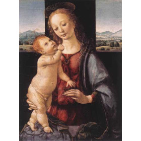 Leonardo da Vinci - Madonna and Child with a Pomegranate