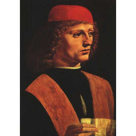 Leonardo da Vinci - Portrait of a Musician
