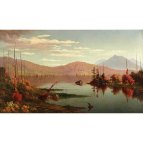 Levi Wells Prentice - A Lake in the Mountains