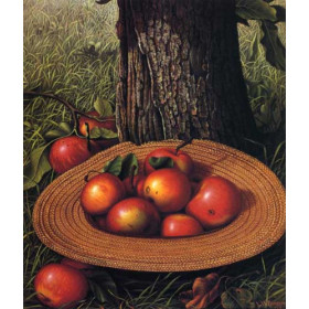 Levi Wells Prentice - Apples, Hat and Tree