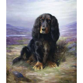 Lilian Cheviot - Spaniel in the Highlands