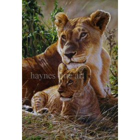 Lioness and Cub