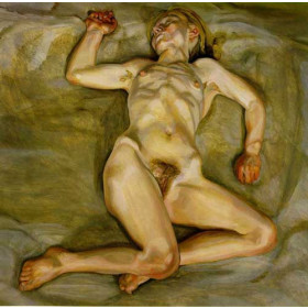 Lucian Freud - Naked Girl Asleep