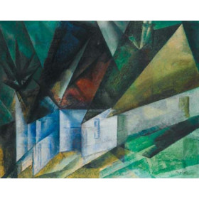 Lyonel Feininger - Norman Village I