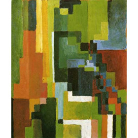 Macke, August - Colored Forms II