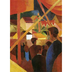 Macke, August - Tightrope Walker