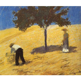 Macke, August - Tree in the Corn Field