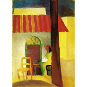 Macke, August - Turkish Cafe I
