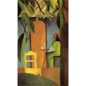 Macke, August - Turkish Cafe II
