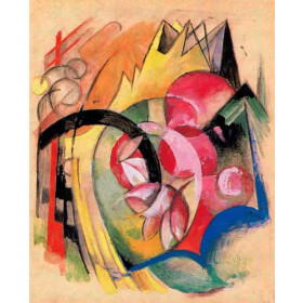 Marc, Franz - Colour Flowers (Abstract Forms)
