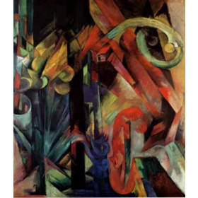 Marc, Franz - Forest with Squirrel