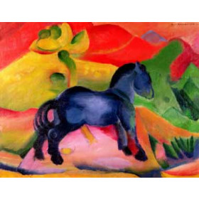 Marc, Franz - Little Blue Horse