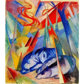 Marc, Franz - Sleeping Animals