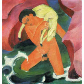 Marc, Franz - Young Boy with a Lamb