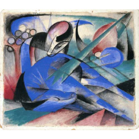 Marc, Franz (German) - Horse Asleep