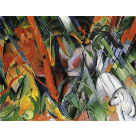 Marc, Franz (German) - In the Rain