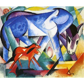 Marc, Franz (German) - The First Animals