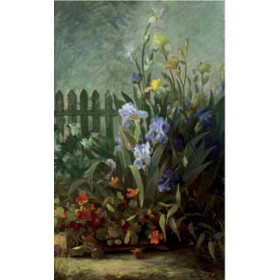 Marthe Barbaud-Koch - Flower Garden