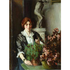 Mary Bradish Titcomb - The Flower Arranger