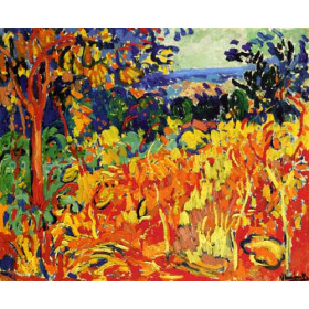 Maurice de Vlaminck - The Orchard